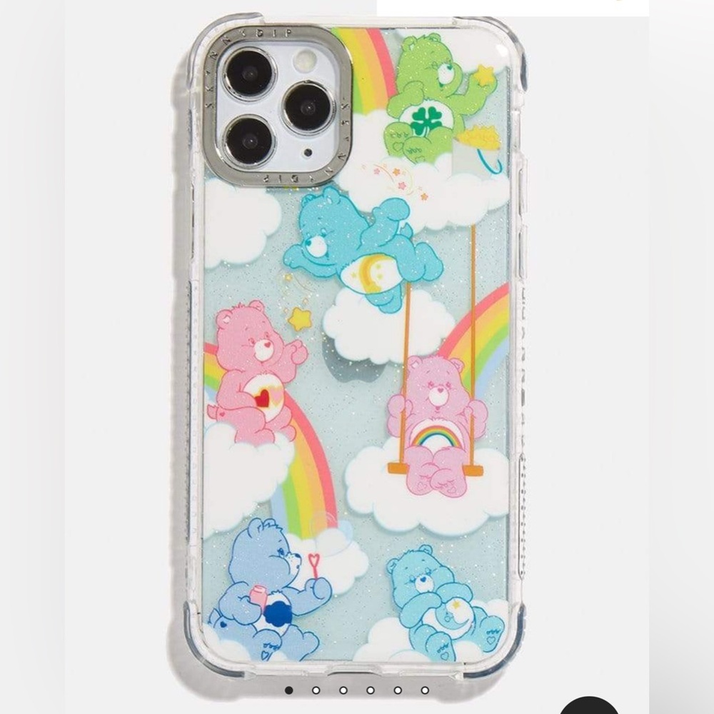 Care bears X Skinnydip London rainbow schock graphic iphone13 pro max case